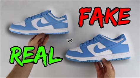 fake unc dunks